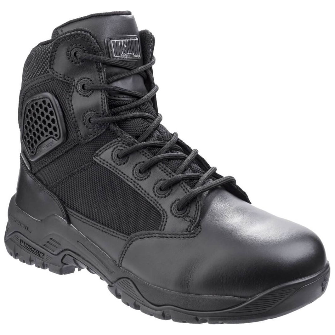 Magnum Strike Force 6.0 Waterproof Mens Uniform Boots-Black-Main