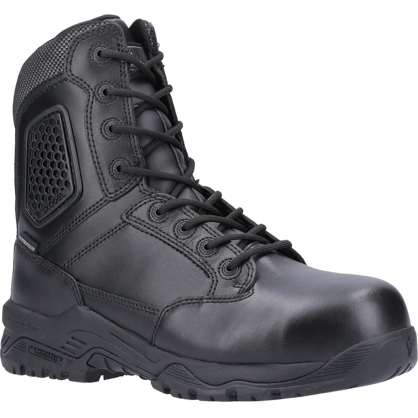 Magnum Strike Force 8.0 Uniform S3 Safety Boots Black 1#colour_black