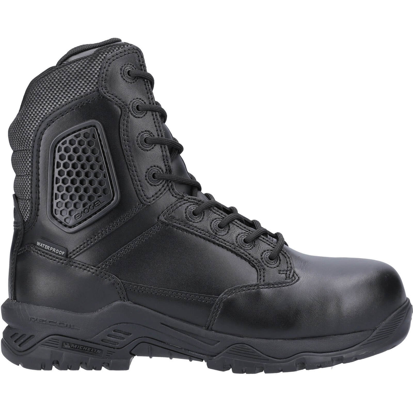 Magnum Strike Force 8.0 Uniform S3 Safety Boots Black 4#colour_black