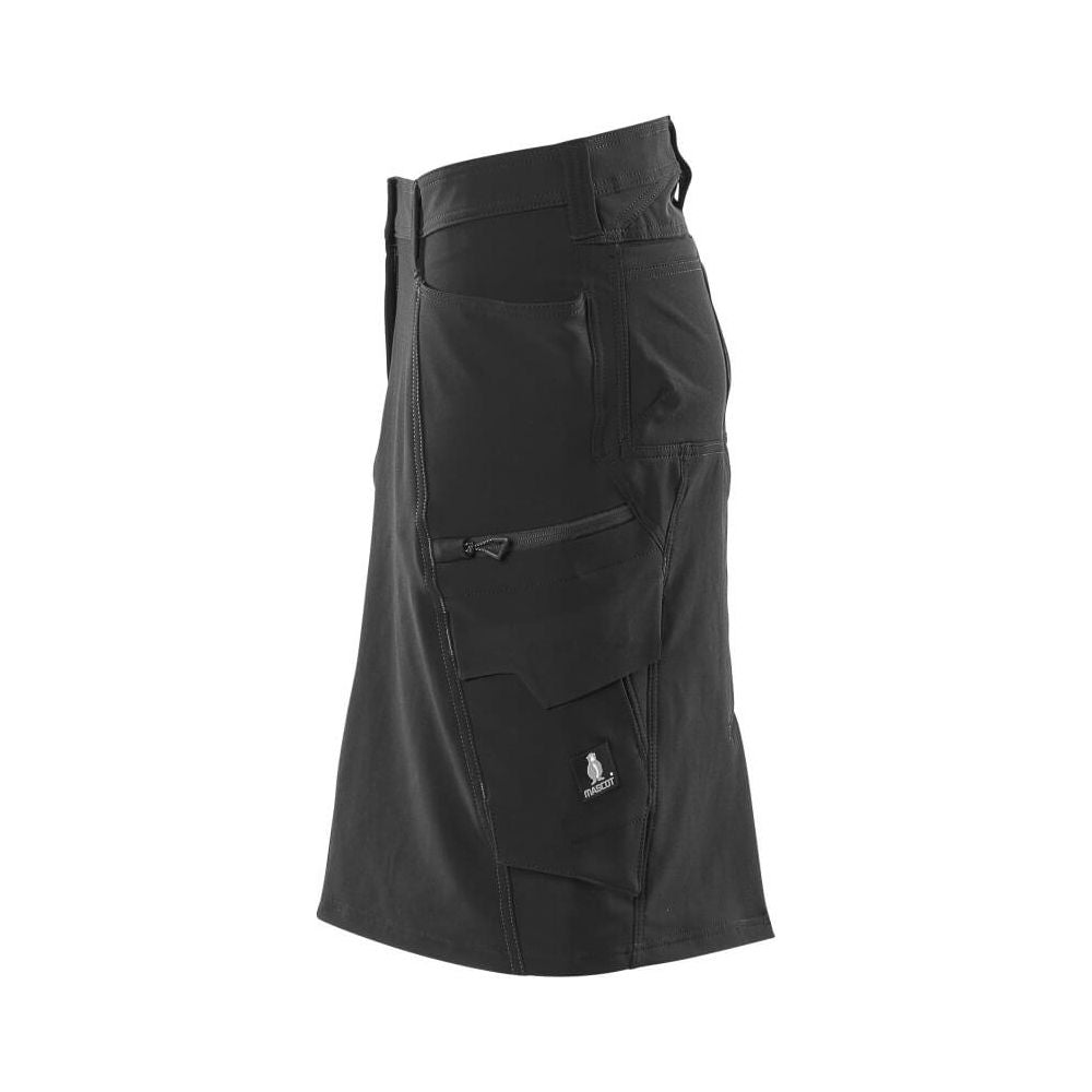 Mascot 4-Way-Stretch Work Skirt 18347-511 Right #colour_black