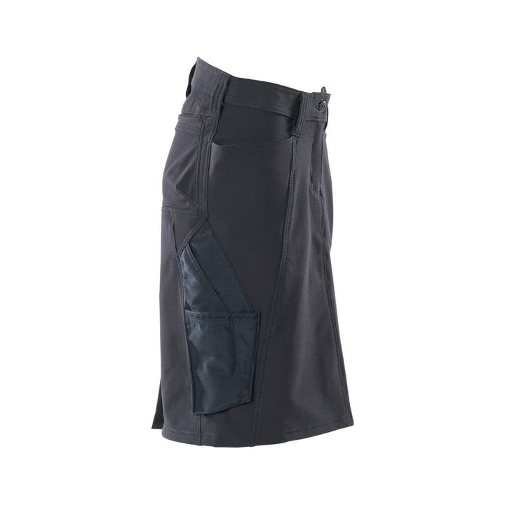 Mascot 4-Way-Stretch Work Skirt 18347-511 Left #colour_dark-navy-blue