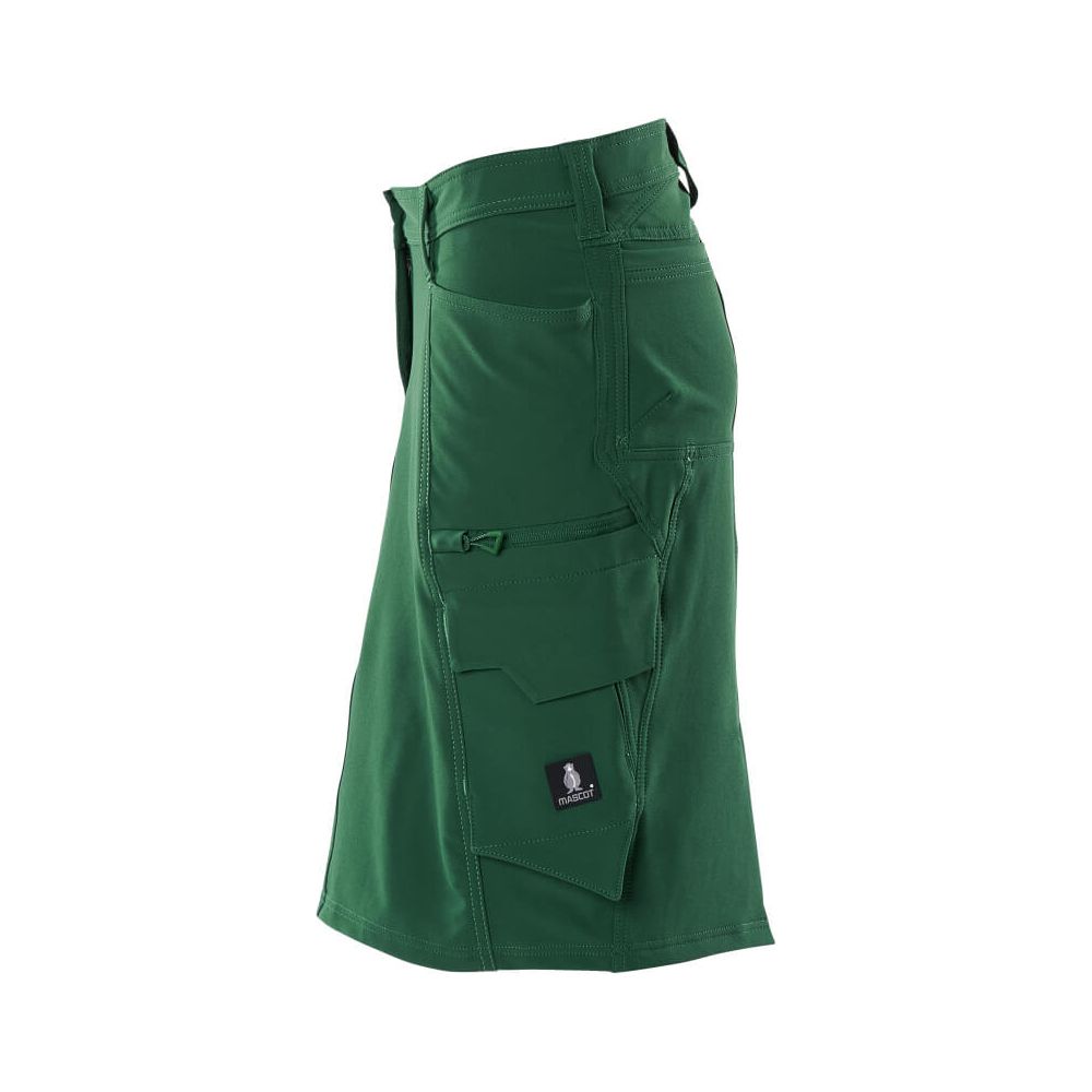 Mascot 4-Way-Stretch Work Skirt 18347-511 Right #colour_green