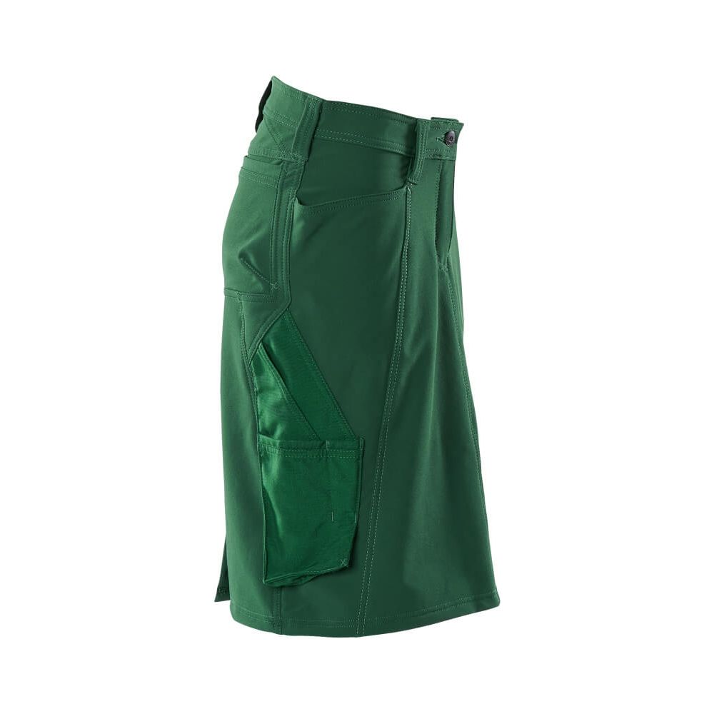 Mascot 4-Way-Stretch Work Skirt 18347-511 Left #colour_green