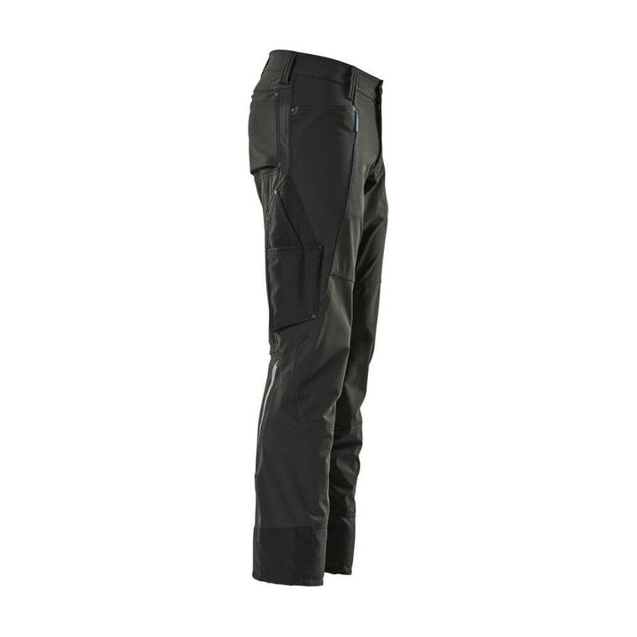 Mascot Advanced 4-Way-Stretch Trousers 17279-311 Left #colour_black