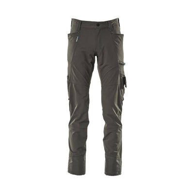 Mascot Advanced 4-Way-Stretch Trousers 17279-311 Front #colour_dark-anthracite-grey
