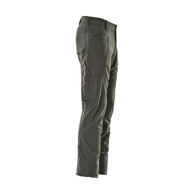 Mascot Advanced 4-Way-Stretch Trousers 17279-311 Left #colour_dark-anthracite-grey