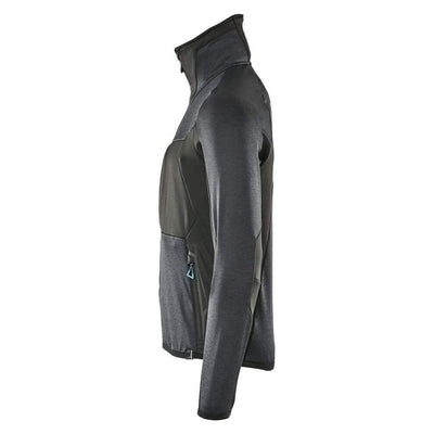 Mascot Advanced Fleece Jumper Zip-Up 17103-316 Right #colour_dark-navy-blue-black