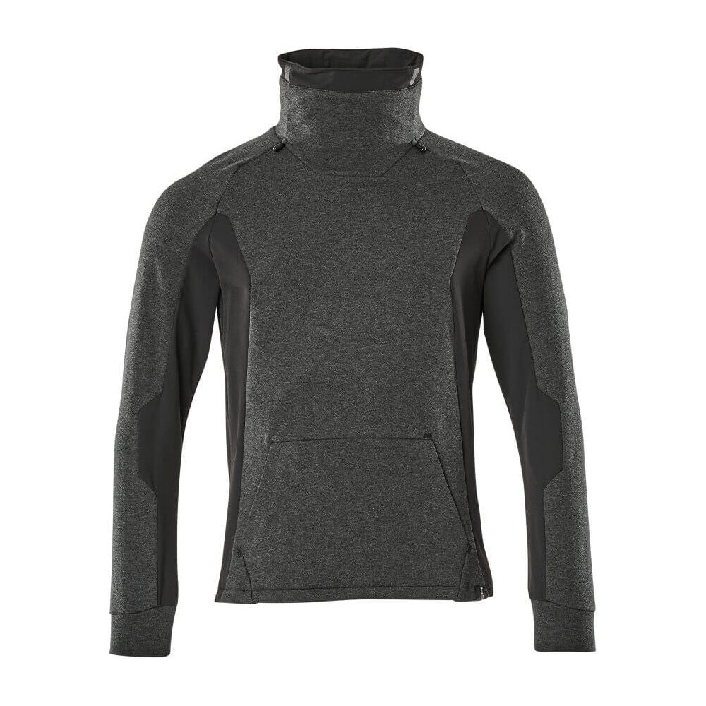 Mascot Advanced High-Neck Sweatshirt 17584-319 Front #colour_black
