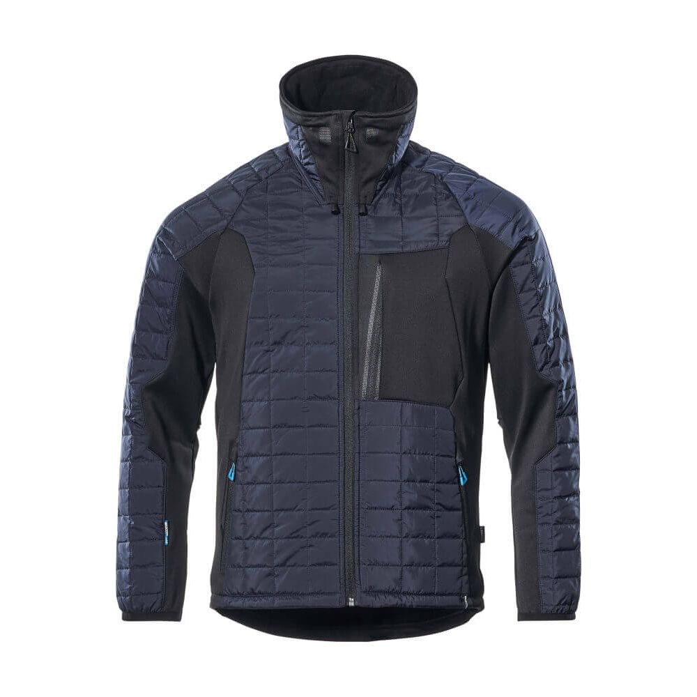 Mascot Advanced Jacket Quilted Padded 17115-318 Front #colour_dark-navy-blue-black