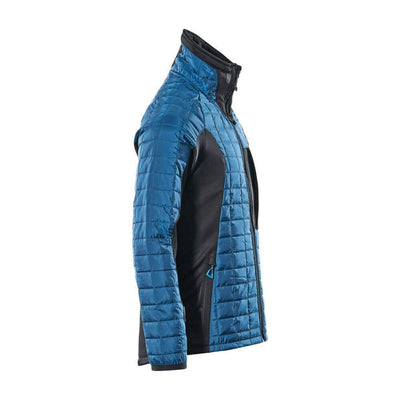 Mascot Advanced Jacket Quilted Padded 17115-318 Left #colour_dark-petroleum-black