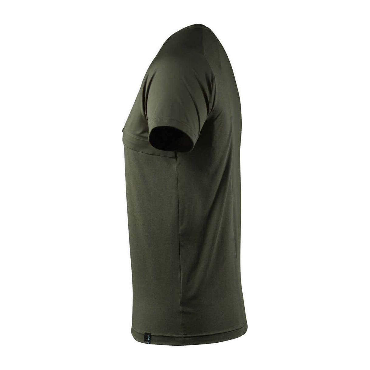 Mascot Advanced T-shirt Chest-Pocket-Zip 17782-945 Right #colour_moss-green