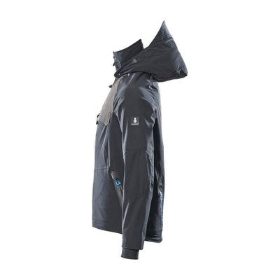 Mascot Advanced Waterproof Jacket 17001-411 Right #colour_black-dark-anthracite-grey