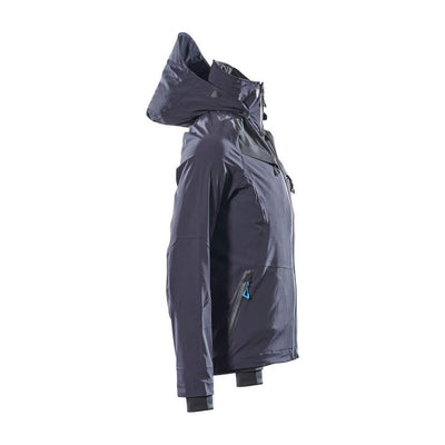 Mascot Advanced Waterproof Jacket 17001-411 Left #colour_dark-navy-blue-black