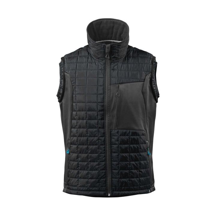 Mascot Advanced Winter Gilet Bodywarmer 17165-318 Front #colour_black-dark-anthracite-grey