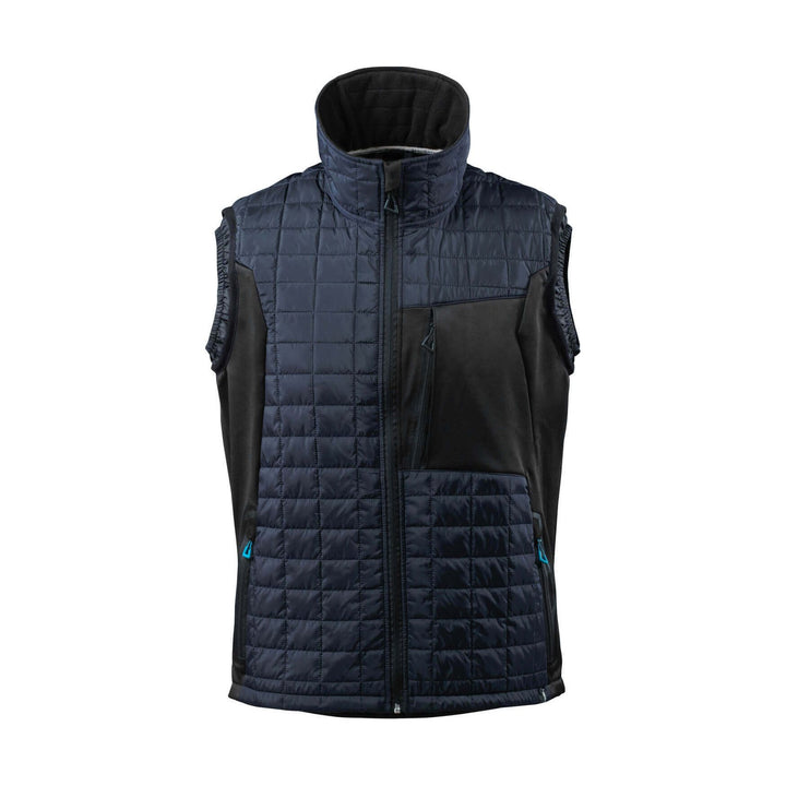 Mascot Advanced Winter Gilet Bodywarmer 17165-318 Front #colour_dark-navy-blue-black