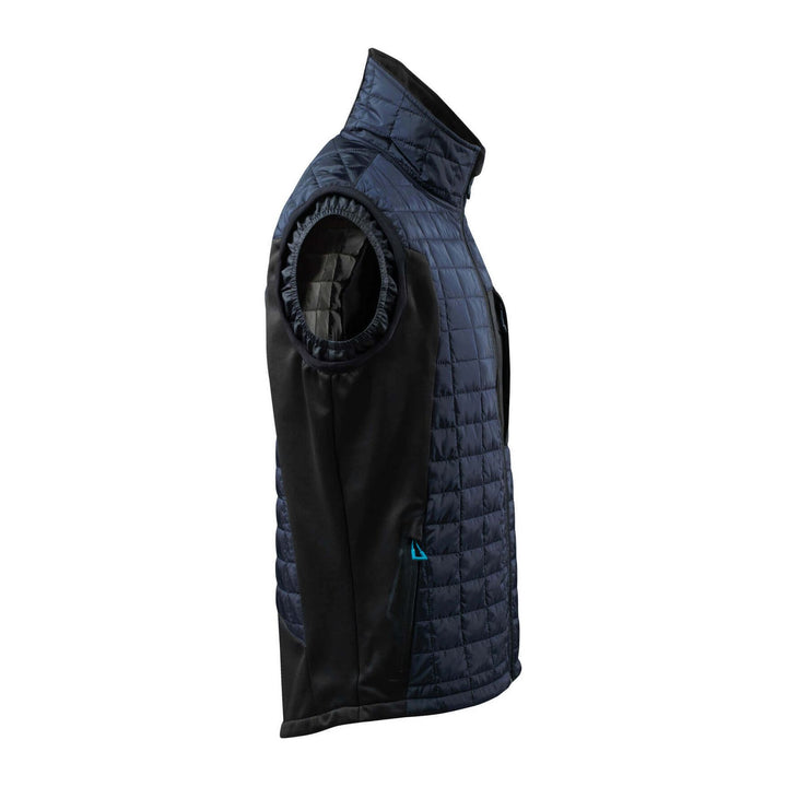 Mascot Advanced Winter Gilet Bodywarmer 17165-318 Left #colour_dark-navy-blue-black