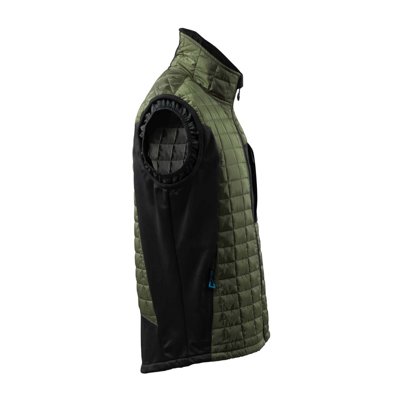 Mascot Advanced Winter Gilet Bodywarmer 17165-318 Left #colour_moss-green-black