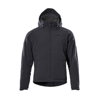 Mascot Advanced Winter Jacket Waterproof-Stretch 17035-411 Front #colour_black
