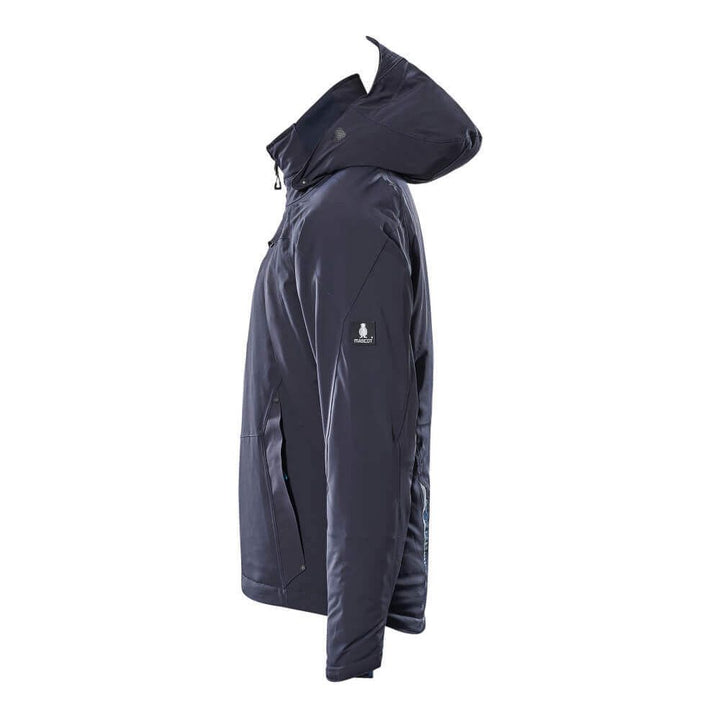 Mascot Advanced Winter Jacket Waterproof-Stretch 17035-411 Right #colour_dark-navy-blue