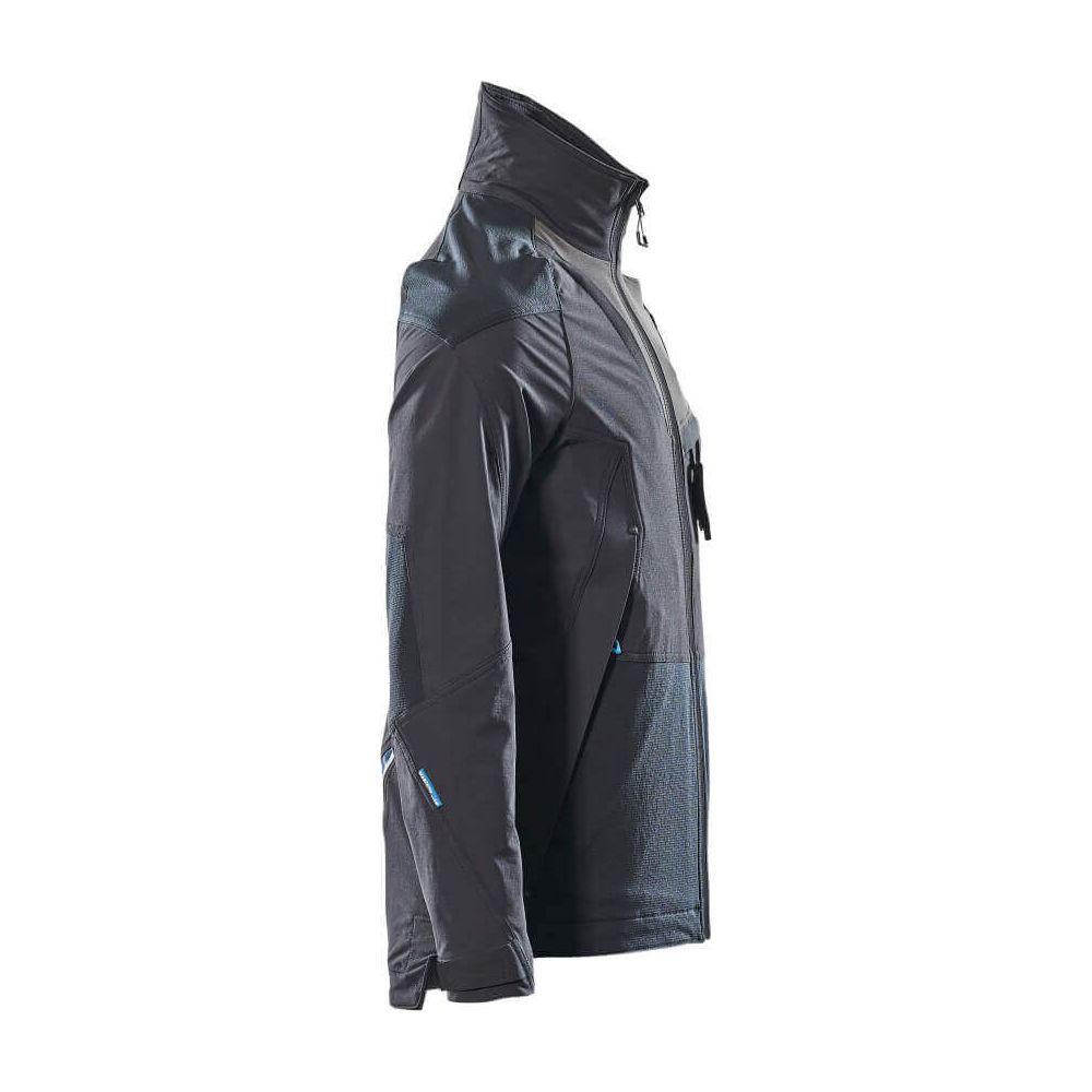 Mascot Advanced Work Jacket 17101-311 Left #colour_black-dark-anthracite-grey