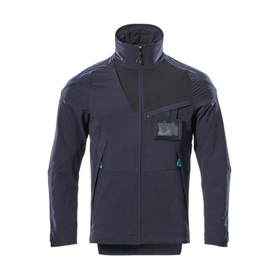 Mascot Advanced Work Jacket 17101-311 Front #colour_dark-navy-blue-black
