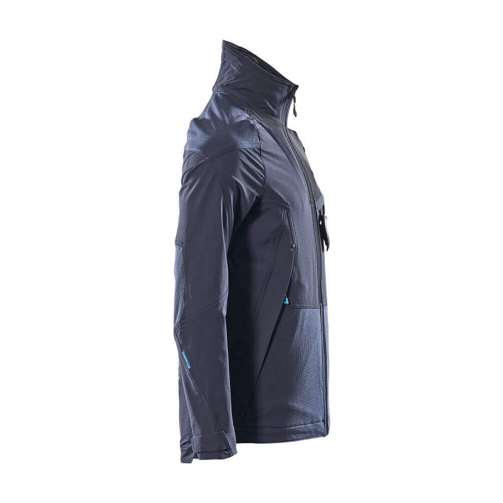 Mascot Advanced Work Jacket 17101-311 Left #colour_dark-navy-blue-black