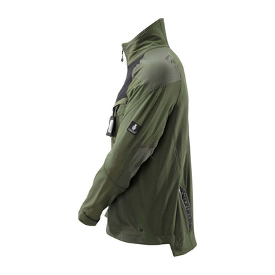 Mascot Advanced Work Jacket 17101-311 Right #colour_moss-green-black