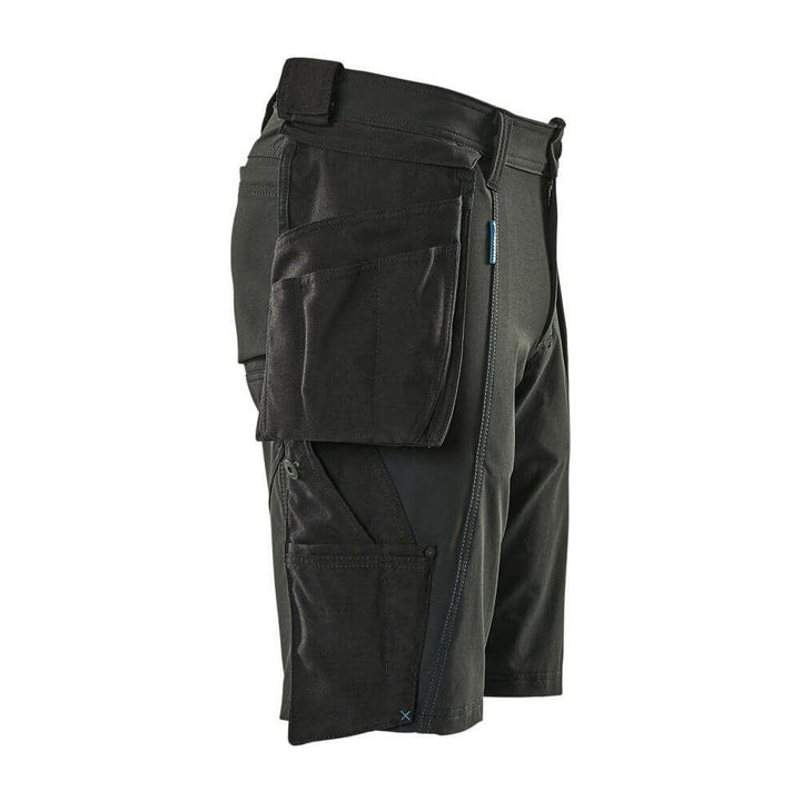 Mascot Advanced Work Shorts Holster-Pockets 17149-311 Left #colour_black