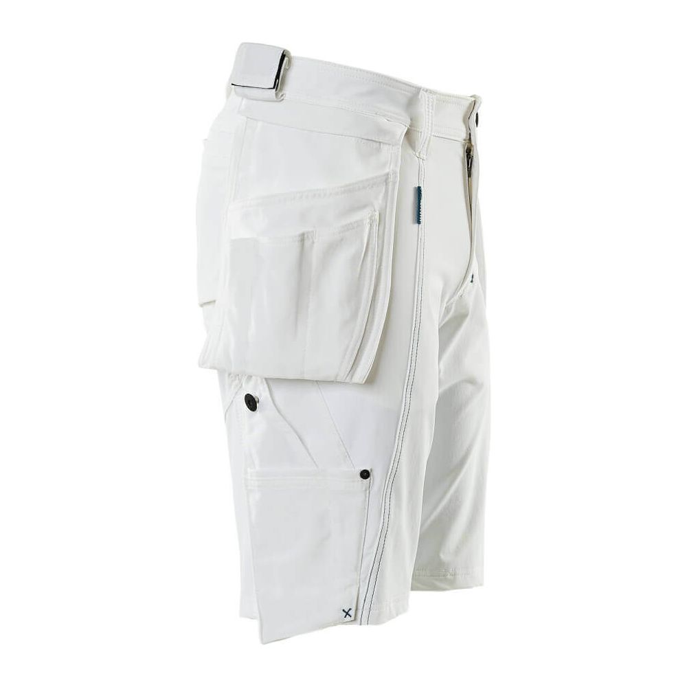 Mascot Advanced Work Shorts Holster-Pockets 17149-311 Left #colour_white