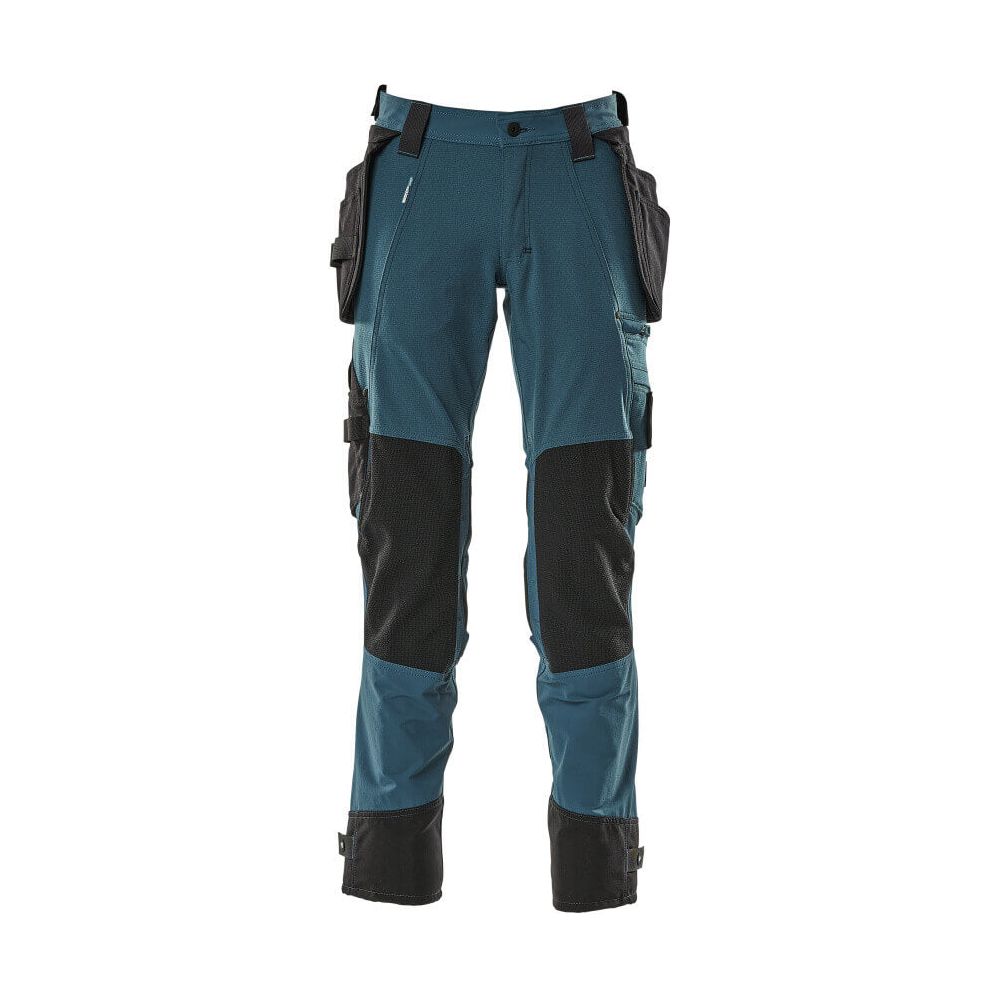 Mascot Advanced Work Trousers 17031-311 Front #colour_dark-petroleum