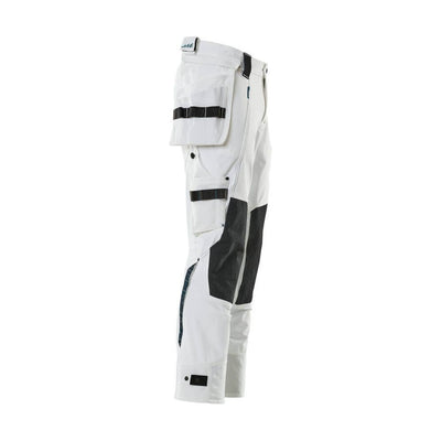Mascot Advanced Work Trousers 17031-311 Left #colour_white