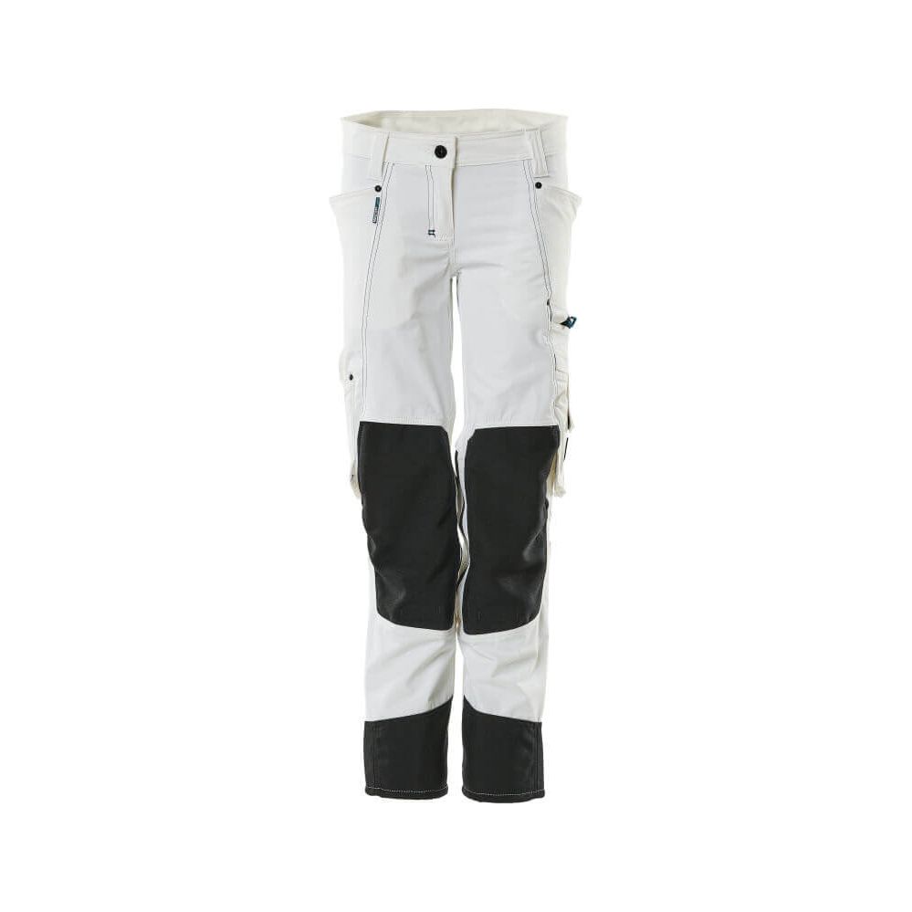 Mascot Advanced Work Trousers 18388-311 Front #colour_white