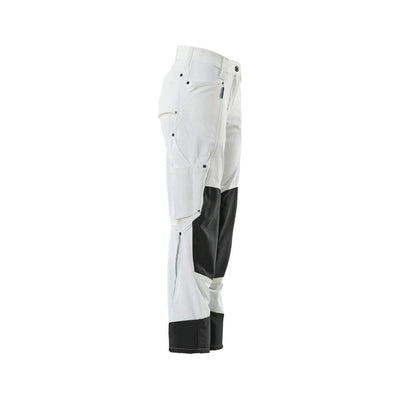 Mascot Advanced Work Trousers Stretch 18378-311 Left #colour_white