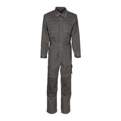 Mascot Akron Boilersuit Kneepad 10519-442 Front #colour_dark-anthracite-grey