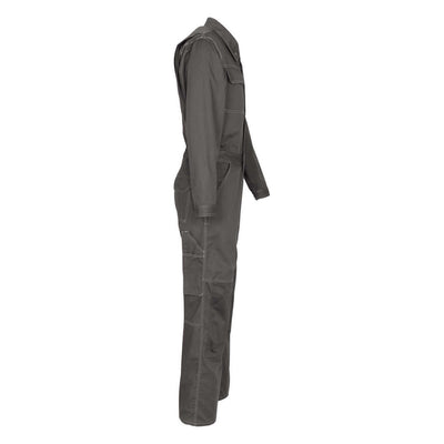 Mascot Akron Boilersuit Kneepad 10519-442 Left #colour_dark-anthracite-grey