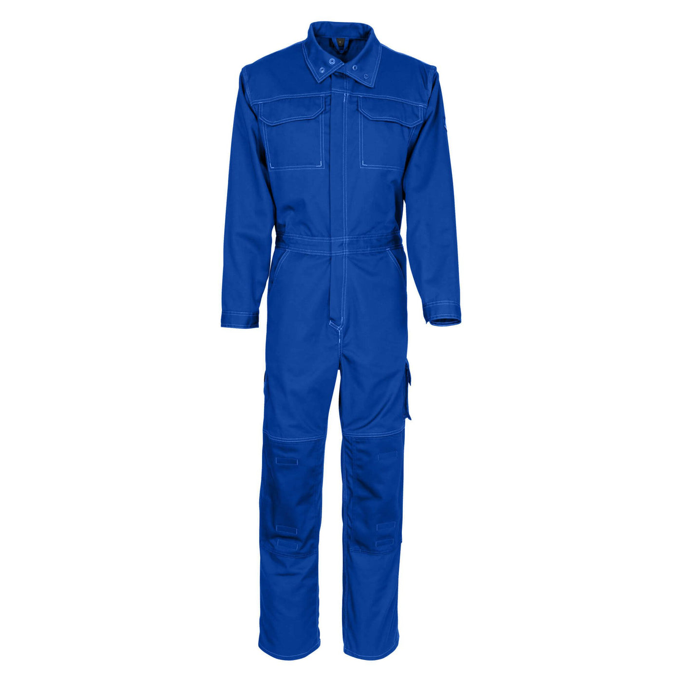 Mascot Akron Boilersuit Kneepad 10519-442 Front #colour_royal-blue