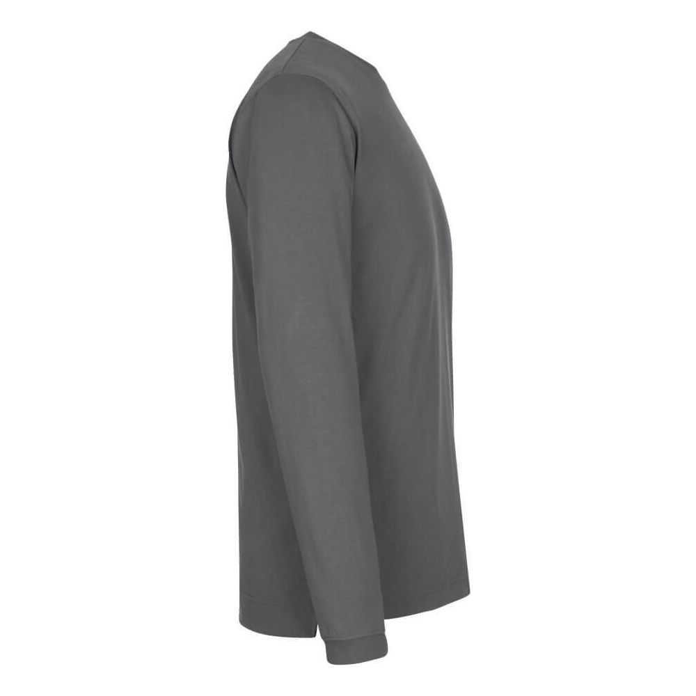 Mascot Albi T-shirt Long Sleeve 50548-250 Left #colour_anthracite-grey