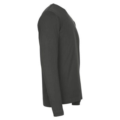 Mascot Albi T-shirt Long Sleeve 50548-250 Left #colour_dark-anthracite-grey