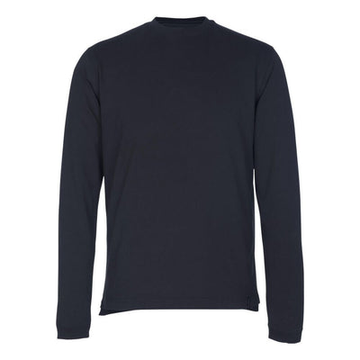 Mascot Albi T-shirt Long Sleeve 50548-250 Front #colour_dark-navy-blue