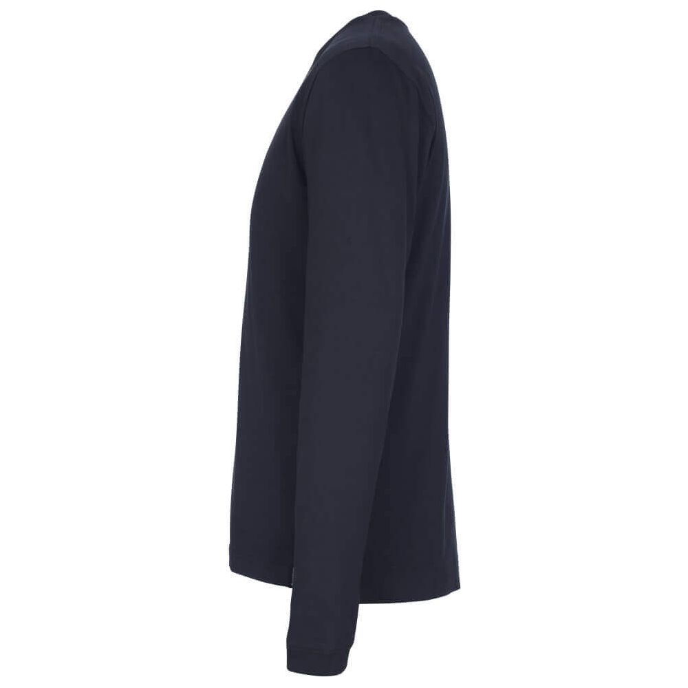 Mascot Albi T-shirt Long Sleeve 50548-250 Right #colour_dark-navy-blue