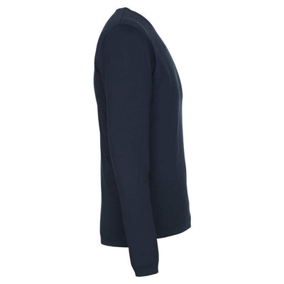 Mascot Albi T-shirt Long Sleeve 50548-250 Left #colour_navy-blue