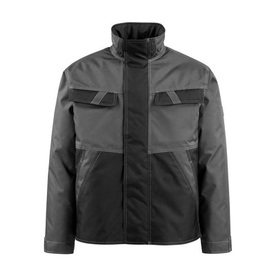 Mascot Albury Winter Jacket 15735-126 Front #colour_dark-anthracite-grey-black