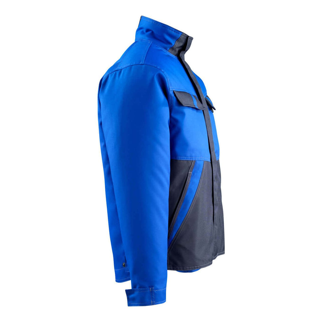 Mascot Albury Winter Jacket 15735-126 Left #colour_royal-blue-dark-navy-blue