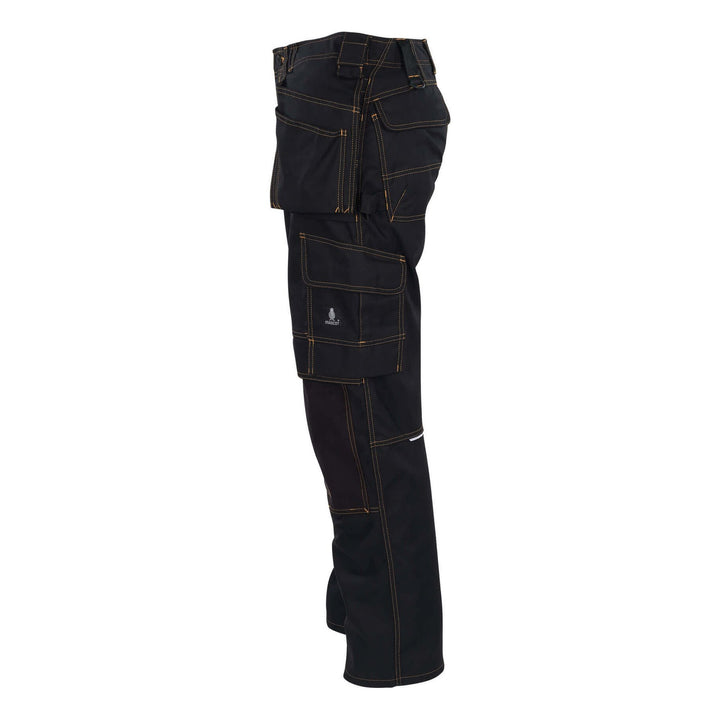 Mascot Almada Work Trousers 06231-010 Right #colour_black