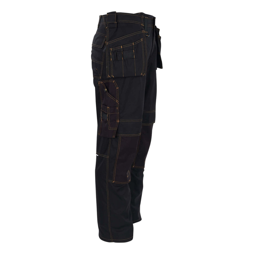 Mascot Almada Work Trousers 06231-010 Left #colour_black