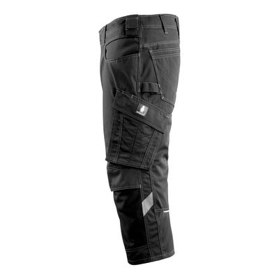 Mascot Altona 3-4 Trousers Kneepad-Pockets 14249-442 Right #colour_black