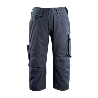 Mascot Altona 3-4 Trousers Kneepad-Pockets 14249-442 Front #colour_dark-navy-blue