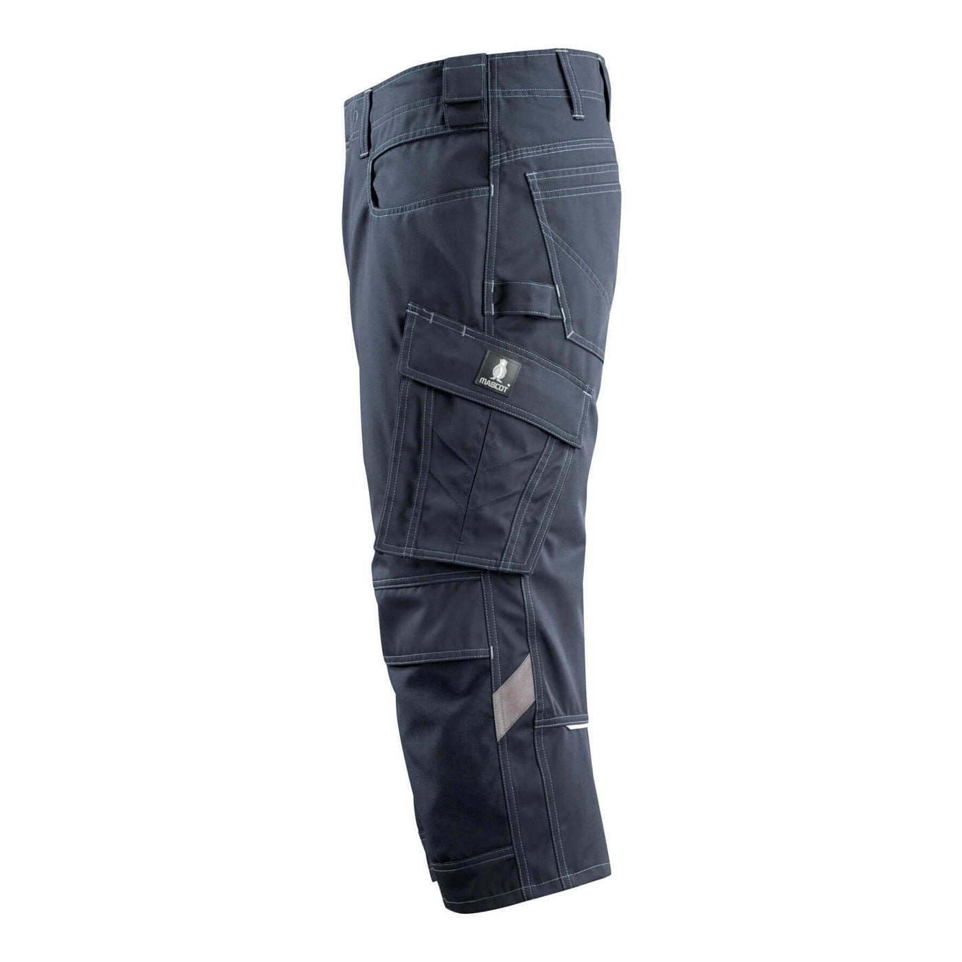 Mascot Altona 3-4 Trousers Kneepad-Pockets 14249-442 Right #colour_dark-navy-blue