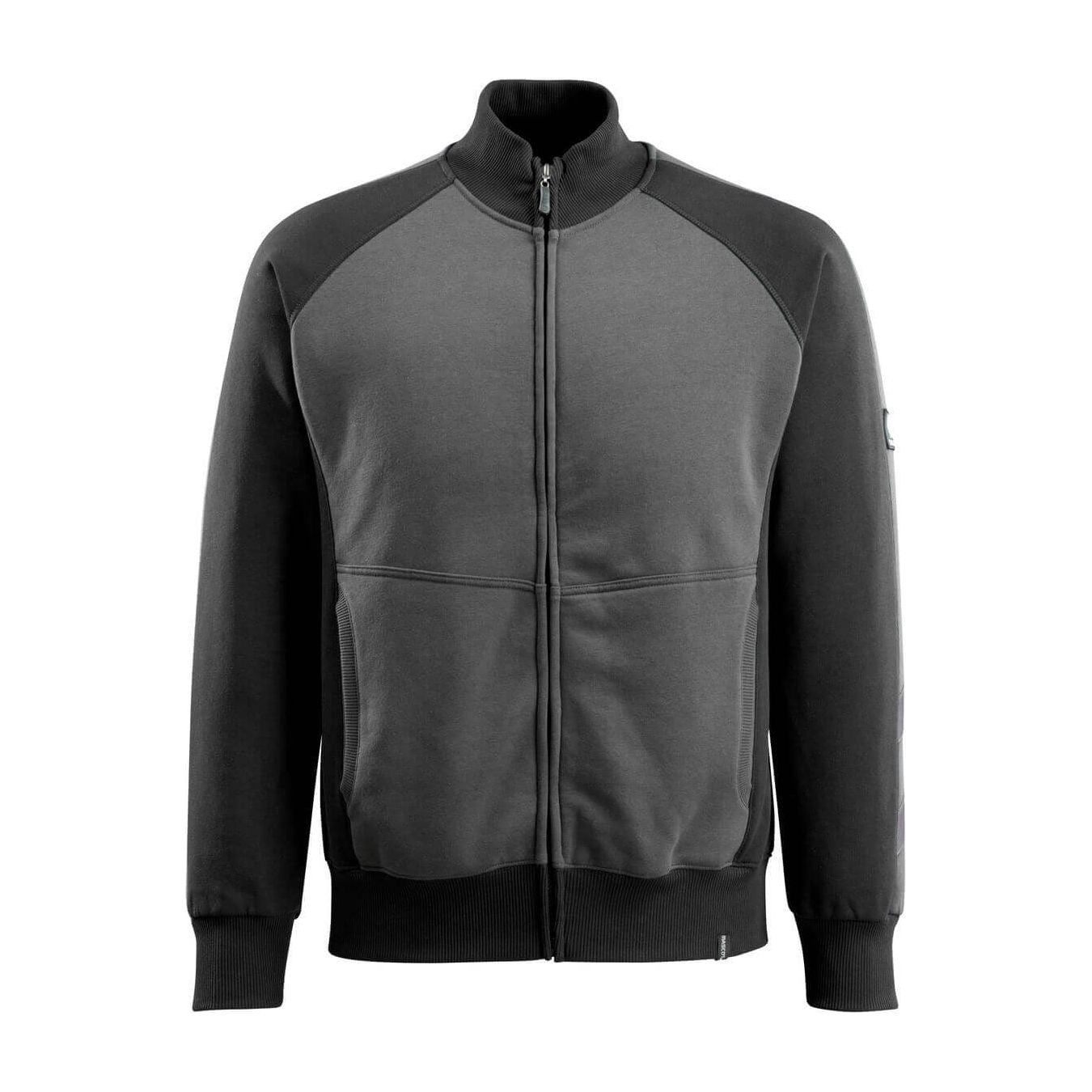 Mascot Amberg Zip-Up Sweatshirt 50565-963 Front #colour_dark-anthracite-grey-black