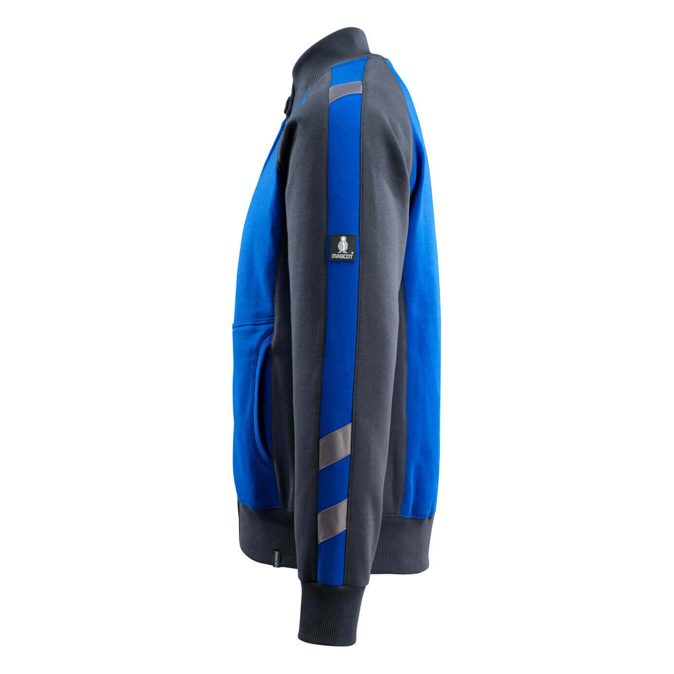 Mascot Amberg Zip-Up Sweatshirt 50565-963 Right #colour_royal-blue-dark-navy-blue